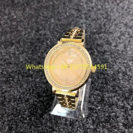 Orologi di Lusso in Cristallo per Donne, Marca di Moda, Orologio al Quarzo con Diamanti per Signore, Orologi da Polso Femminili in Acciaio, Relogio Feminino, Regalo platinumshop