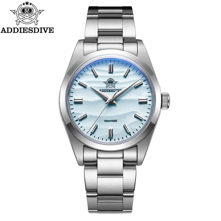 ADDIESDIVE Top Brand AD2030 Woman Quartz Watches Japan VH31 316L Stainless Steel Wristwatch Business 10Bar Waterproof Sport