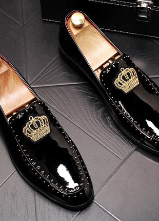 Nuovo arrivo scarpe da uomo Designer di lusso in pelle Casual Driving Oxfords Flats Shoes mocassini da uomo mocassini scarpe italiane per uomo