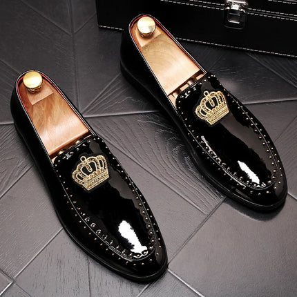 Nuovo arrivo scarpe da uomo Designer di lusso in pelle Casual Driving Oxfords Flats Shoes mocassini da uomo mocassini scarpe italiane per uomo