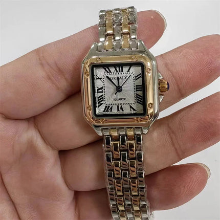 Orologio da donna leggero marchio di lusso business oro acciaio inossidabile moda donna orologi al quarzo orologio femminile braccialetto orologio da polso platinumshop