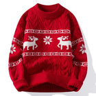 Winter Luxury Cashmere Sweater 2024 New Fall Men Thick Warm Mens Sweaters With Deer Korean Harajuku Christmas Jumper