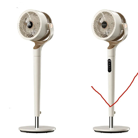 Ventilatore a circolazione d'aria ventilatore elettrico ventilatore da pavimento verticale silenzioso per uso domestico grande vento nuovo telecomando per la temporizzazione della ventola turbo da tavolo
