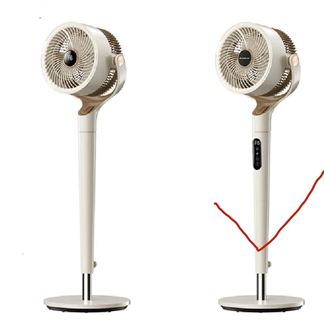 Ventilatore a circolazione d'aria ventilatore elettrico ventilatore da pavimento verticale silenzioso per uso domestico grande vento nuovo telecomando per la temporizzazione della ventola turbo da tavolo
