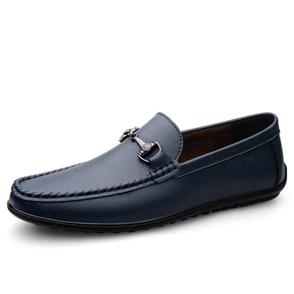 Mocassini di lusso da uomo estivi Scarpe slip on in pelle Mocassini traspiranti bianchi Scarpe casual Mocasines Hombre