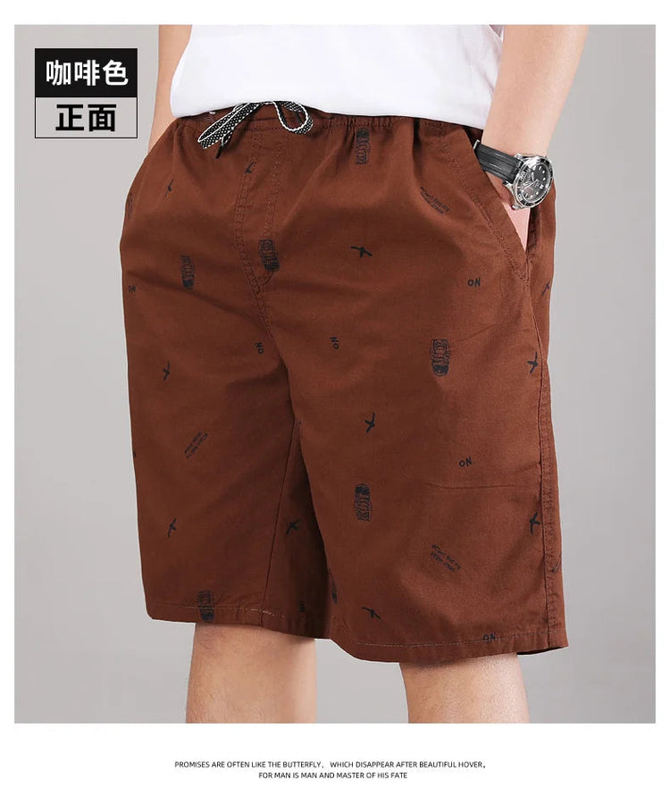 Top Quality 100% cotone Nuovo marchio estivo Moda casual Streetwear Pantaloncini da surf Pantaloni da uomo Pantaloni larghi con coulisse Abbigliamento da uomo platinumshop