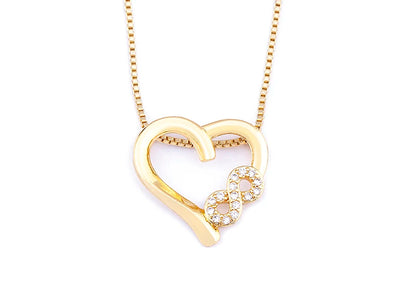 Nidin Collana con ciondolo a forma di cuore romantico per donna Girocollo con catene lunghe Collo placcato oro Collare per amanti Regalo Gioielli per feste Boho