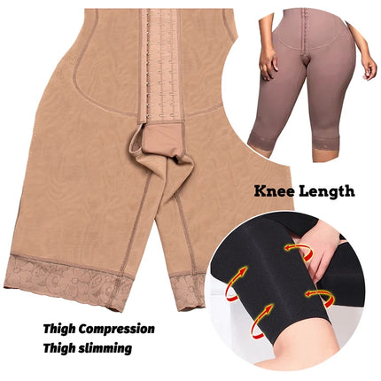 Guaine colombiane per tutto il corpo Shaper Tute ad alta compressione Postoperatorio Dopo il parto Lipo Braccio Vita più sottile Riducendo Shapewear