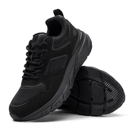 FitVille Le più nuove scarpe da corsa da uomo 4E Sneakers larghe con supporto per l'arco plantare per piedi piatti Sollievo dal dolore al tallone Fascite plantare