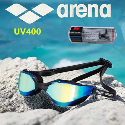 Arema pro Swim Goggles Professional Racing Waterproof Anti-fog High-definition UV400 Competition Training Swimming Equipment