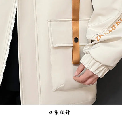 High Quality Men's Casual Hooded Jackets 2026 Spring Autumn Outdoor Coat Youth Streetwear Plus Size M-4XL Top Windproof Clothing