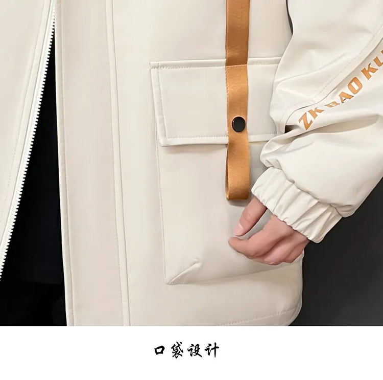High Quality Men's Casual Hooded Jackets 2026 Spring Autumn Outdoor Coat Youth Streetwear Plus Size M-4XL Top Windproof Clothing