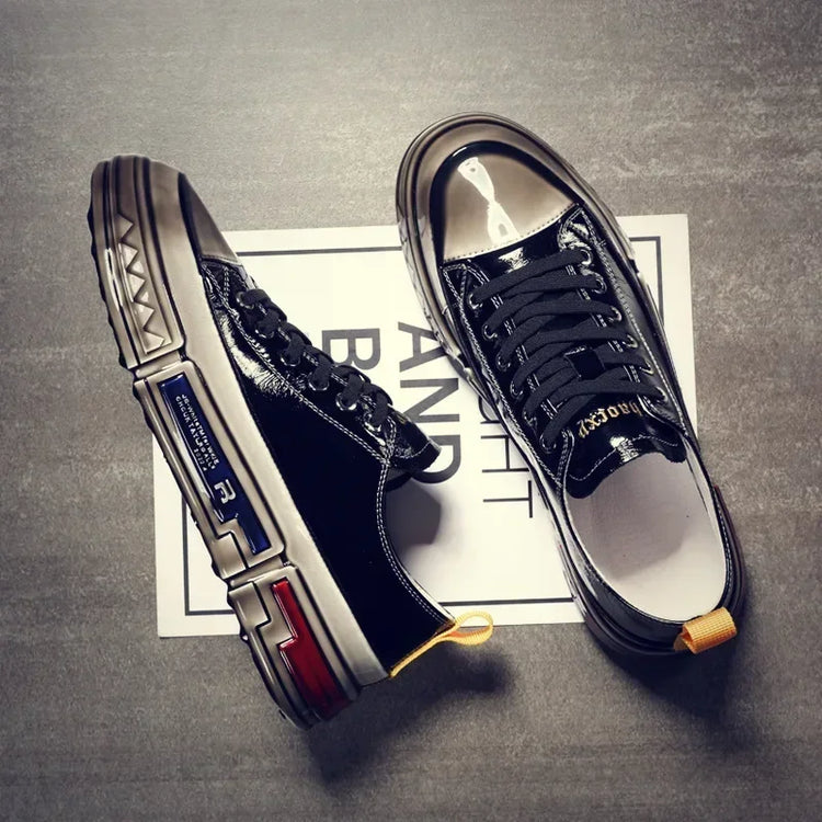 Men Sneakers Shoes for Men Man Male Genuine Leather Casual Shoes Man Fashion Comfortable Luxury Designer Male Shoess