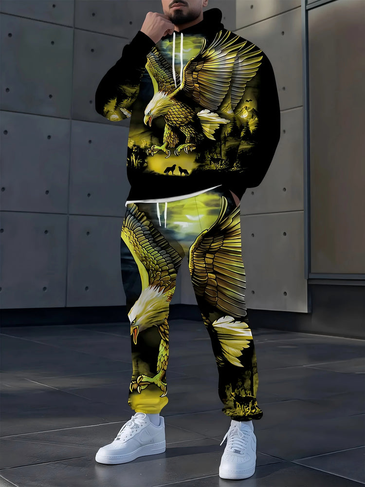 The Design Of Men'S Hooded Sportswear Is Perfect For Both Sports And Fashionable Casual Sets