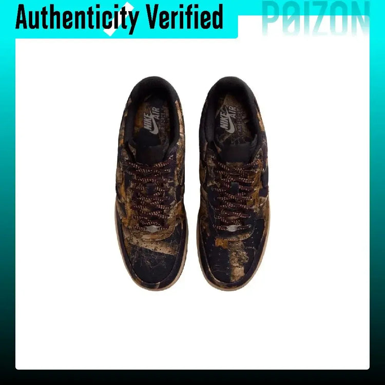 Nike Air Force 1 Low top Skateboard Shoes Unisex Brown IH1221-900