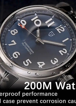 PAGANI DESIGN 38MM NH35 PD1717 V2 Orologi meccanici automatici da uomo Orologio da polso da uomo in acciaio inossidabile impermeabile con zaffiro 200 m impermeabile