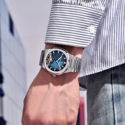PAGANI DESIGN Nuovo Orologio Meccanico Automatico da Uomo con Tourbillon, Movimento Giapponese, Doppia Texture, Orologio di Lusso in Acciaio 316L con Vetro Zaffiro