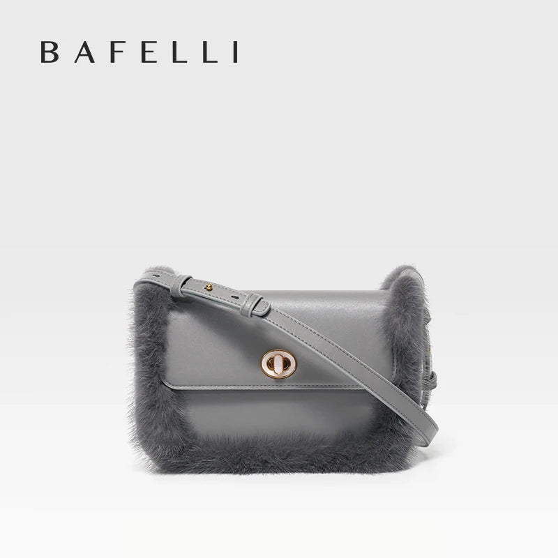 BAFELLI 2025 NUOVI BORSE DA DONNA MODA TENDITURA PELLE IN PELLE GENUINE MARCA DI LUSSO ORIGINALE DESIGNER Borsa a tracolla con tracolla