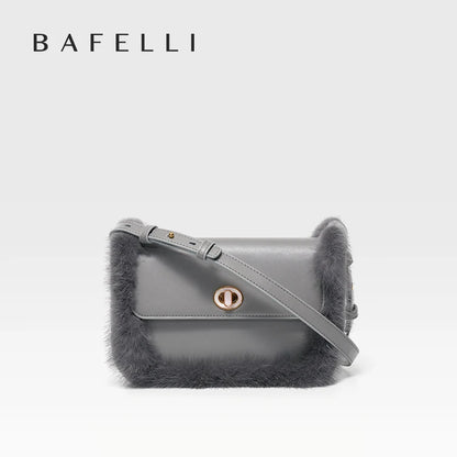 BAFELLI 2025 NUOVI BORSE DA DONNA MODA TENDITURA PELLE IN PELLE GENUINE MARCA DI LUSSO ORIGINALE DESIGNER Borsa a tracolla con tracolla