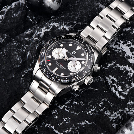 Nuovo Orologio da Uomo PAGANI DESIGN BB Panda 2026, Orologio al Quarzo di Lusso Retrò, Cronografo Sportivo da Polso, Impermeabile 100M, Luminoso