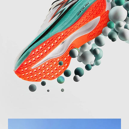 361 Degrees Flame 4.0 MIX Men Running Shoes Carbon Plate Racing Marathon Stable Rebound Wear-resistant Male Sneakers 672512204 PlatiNum