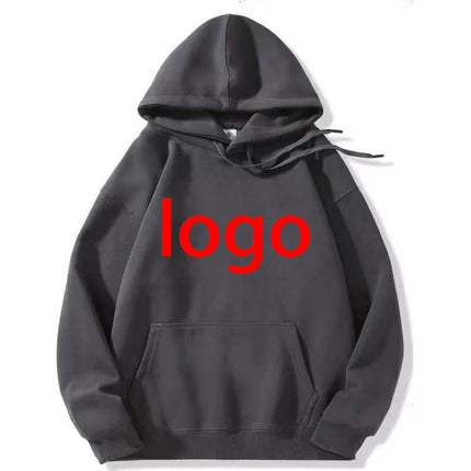 50% pure cotton casual long sleeved hooded sweatshirt for private customization, please contact M-5XL large size