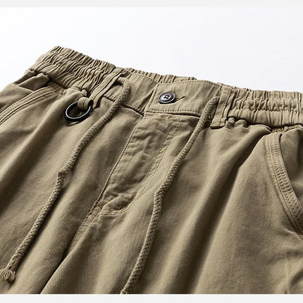 Mens Cargo Pants Autumn Winter Casual Mens Pant Baggy Regular Cotton Trousers Male Combat Military Tactical Pants Multi Pockets