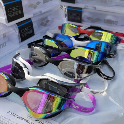 Arema pro Swim Goggles Professional Racing Waterproof Anti-fog High-definition UV400 Competition Training Swimming Equipment