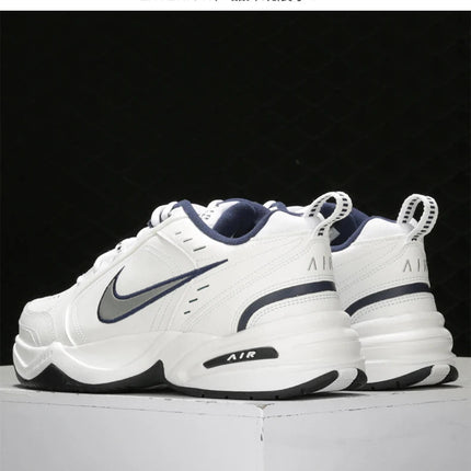 Nike official authentic AIR MONARCH IV men's and women's comfortable cushioned sports shoes 415445 PlatiNum