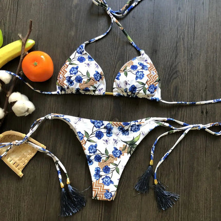 RUOTONGSEPT Bikini da Donna 2022 Nuovo Costume da Bagno Femminile Sexy Set Bikini Push-up per Nuoto e Bagno platinumshop