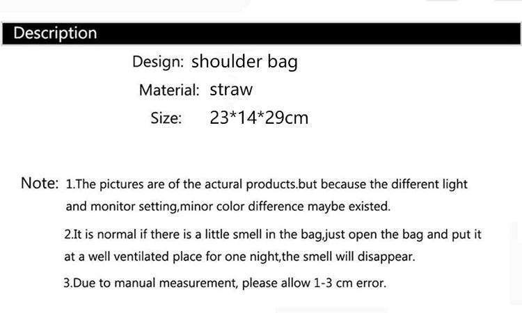 Borsa a tracolla da donna di grande capacità Borsa estiva in paglia intrecciata Borsa da spiaggia di design di lusso femminile di moda Borsa shopper Bali