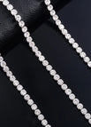 4mm Wide Silver