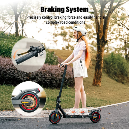 Pneumatico per scooter elettrico W3 da 8,5 pollici Motore da 350 W Batteria 36V7.8Ah Portata 24-34 km Velocità 30 km/h Azionamento posteriore E Scooter con app