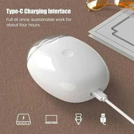Universal Automatic Fingernail Grinder for Adults, Electric Nail Clipper with LED Light & 3 Speeds, Portable and Light Quiet