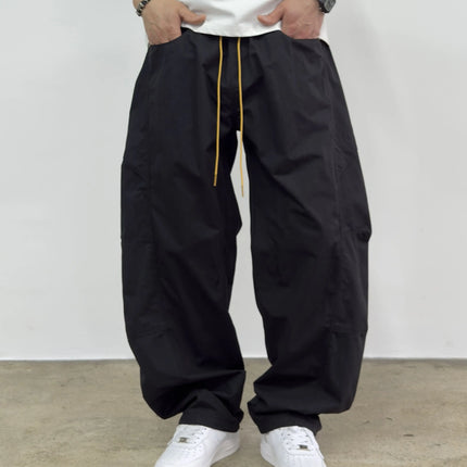 Mens Cargo Jogger Pants American Outdoor Multi Pocket Loose Baggy Lightweight Casual Trendy Fashion Hiking Streetwear Pants