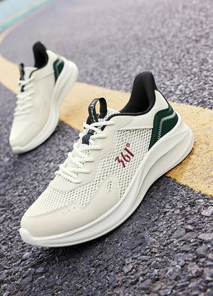361 Degrees Men Running Shoes Wear-resistant Comfortable Soft Supportive Jogging Lightweight Breathable Male Sneakers 672422252 PlatiNum