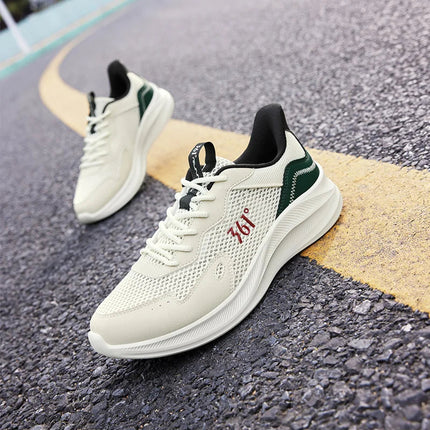 361 Degrees Men Running Shoes Wear-resistant Comfortable Soft Supportive Jogging Lightweight Breathable Male Sneakers 672422252 PlatiNum