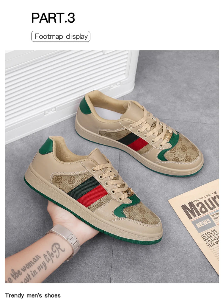 2026 Couple Style Board Shoes Retro All Comfortable Street Fashion Shoes Non-slip Wear Outdoor Casual Board Shoes