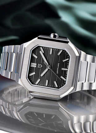 PDYS019 PAGANI DESIGN Orologi da polso al quarzo da uomo TMI VH31 37MM 10Bar Impermeabile 316L Acciaio inossidabile di lusso Zaffiro