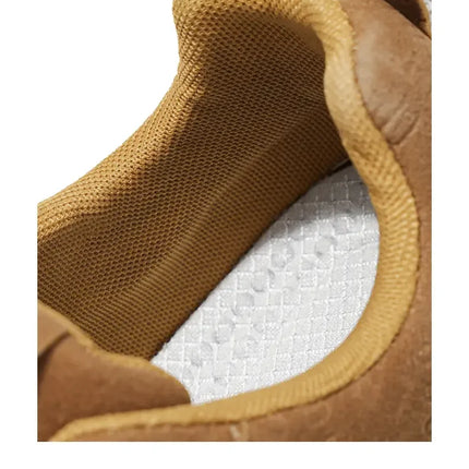 Toe Thick Sole Platform Men Sneakers Lace Up Patchwork Fashion New Trend Casual Trainer Shoes Thick Bottomed All Season