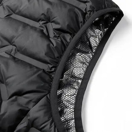 Winter Men White Duck Down Vest Men Waterproof Windproof Detachable Hat Sleeveless Vests Male Pockets Warm Ultralight Waistcoats