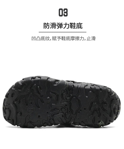 Men Shoes Slippers Men Garden Flat Sandals Platform Clogs Man Summer Beach Shoes Outdoor Flip Flops Home Sandals