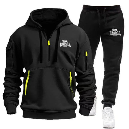 2024 Sports Tracksuit Jogging Men's Clothing Casual Sweatshirt Suit Sweatshirts for Men Daily Tricolor Hoodies Hot High Quality PlatiNum