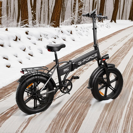 Bicicletta Elettrica Pieghevole G-FORCE RC per Adulti, Motore 750W, Batteria 48V 20AH, Pneumatici Fat da 20 Pollici, Bici Elettrica Urbana