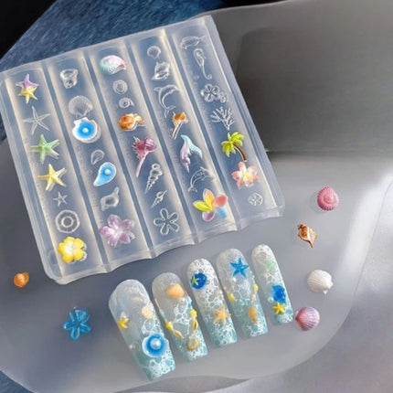 1pc Sweater Line Hat 3D Mold Silicone Nail Art Decorations Ultrathin DIY Templates Mold for Nails Jewelry Crafts