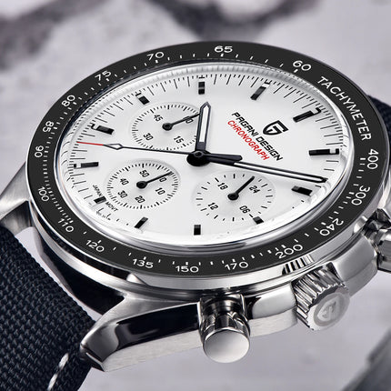 PAGANI DESIGN 2026 Nuovo V5 PD1701 Orologio da Uomo di Lusso al Quarzo Cronografo Sportivo Veloce Vetro Zaffiro AR Impermeabile 100M