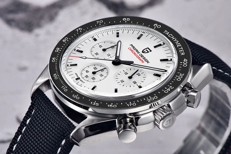 PAGANI DESIGN V5 PD1701 Orologi lunari Orologio al quarzo di lusso per uomo Cronografo sportivo con vetro zaffiro AR 100M impermeabile 2025
