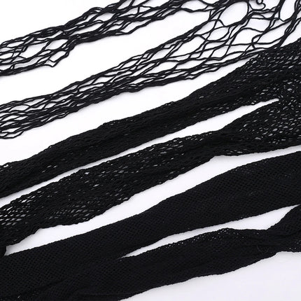 Sexy women's long mesh knit nylon tights thin body stockings perfect legs fishnet hollow high waist leggings socks
