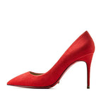 Suede Red 8 cm / 41