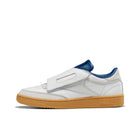 Reebok Club C Skateboard Shoes Unisex Low Top White Blue FU7767